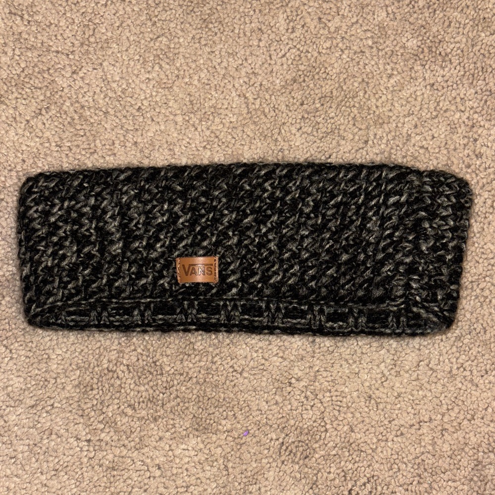 Vans Charcoal Knit Headband